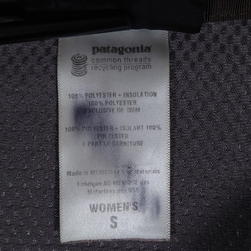 VTG Patagonia Synchilla Deep Pile Fleece Sherpa Jacket Womens S Full Zip 23071 - Picture 5 of 13